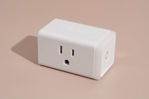 Smart plug being used to control a light