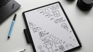 Reusable notebook for eco-friendly note-taking