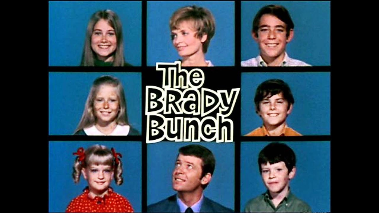 Image of The Brady Bunch TV show theme song banner